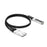 NSComm NVIDIA/Mellanox Compatible 800G OSFP Finned Top to 2 x 400G QSFP112 Active Direct Attach Copper Breakout Cable up to 5m(16ft)