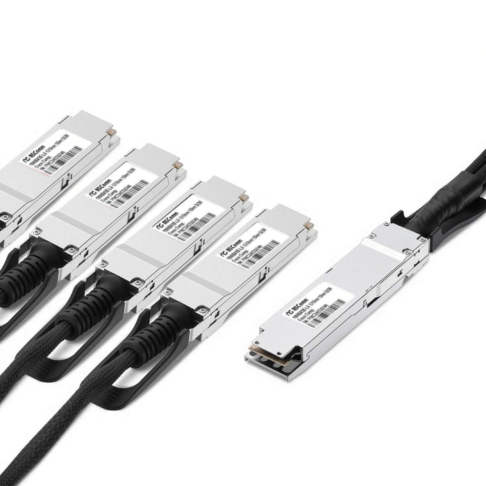 NSComm NVIDIA/Mellanox Compatible 800G OSFP Finned Top to 4 x 200G QSFP112 Active Direct Attach Copper Breakout Cable up to 5m(16ft)