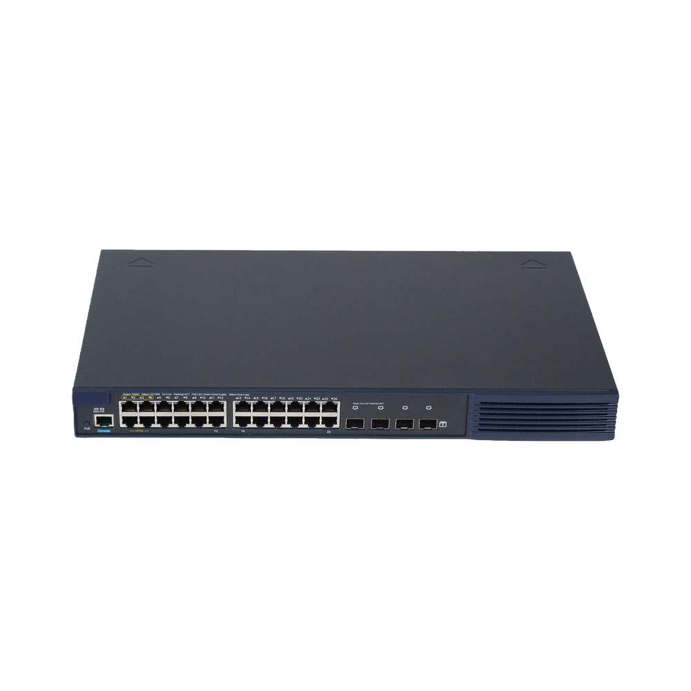 NSComm S2910-24GT4SFP-UP-H 24x1G (PoE+) & 4x1G SFP Managed Switch