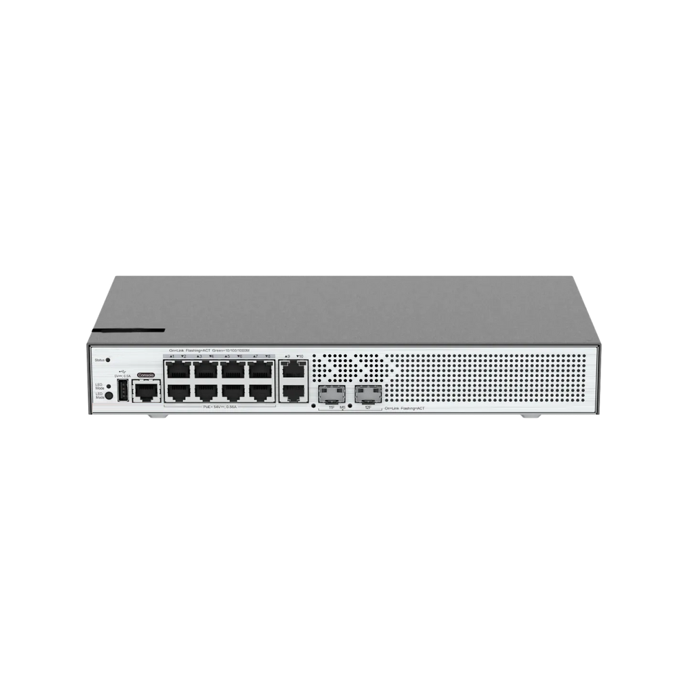 NSComm S5000-10GT2MS-P-E 8x1G (PoE+) & 2x2.5G SFP PoE Switch