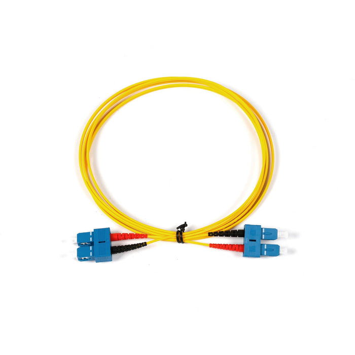 NSComm SC APC to SC APC Duplex Single Mode Fiber Patch Cable, 2.0mm OFNR