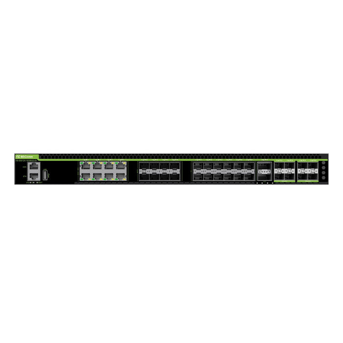 NSComm S5612X-16G8N2Q-EI 12 x 10GE SFP+ + 8 x GE RJ45 + 8 x GE SFP + 8 x 25GE SFP28 L2/L3 Managed Switch