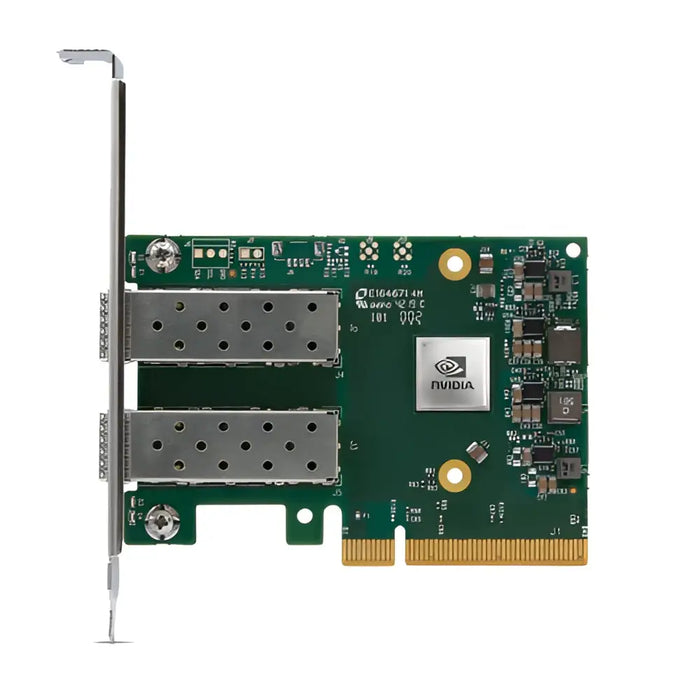 NVIDIA Mellanox ConnectX-6 Lx MCX631102AN-ADAT Dual-Port 25GbE SFP28 SmartNIC PCIe 4.0 x8 - Refurbished