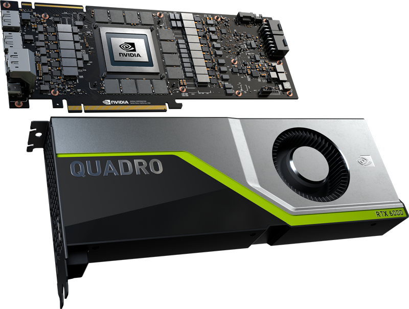 NVIDIA RTX 6000 24GB GDDR6 Workstation GPU | Turing Architecture, NVLink, ECC Memory