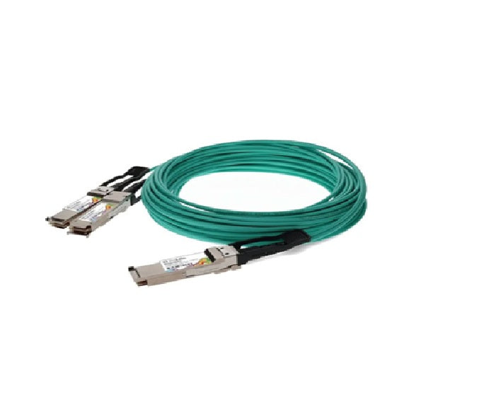 NVIDIA MFS1S50-H015E 15m 200GbE to 2x100GbE Active Optical Splitter Cable