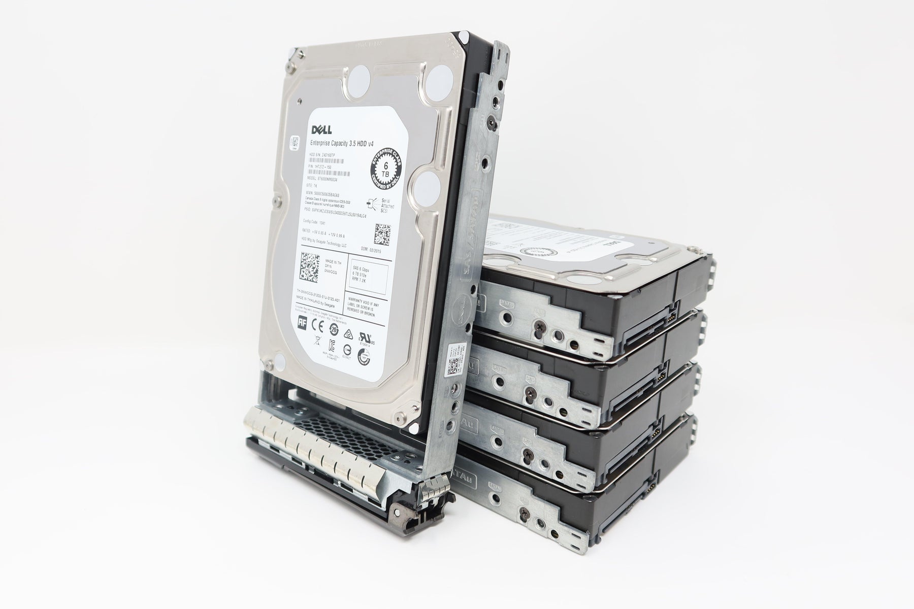 ST6000NM0034 Dell 6TB 7.2K 6G SAS 3.5IN (Lot of 5pc) NWCCG Drives
