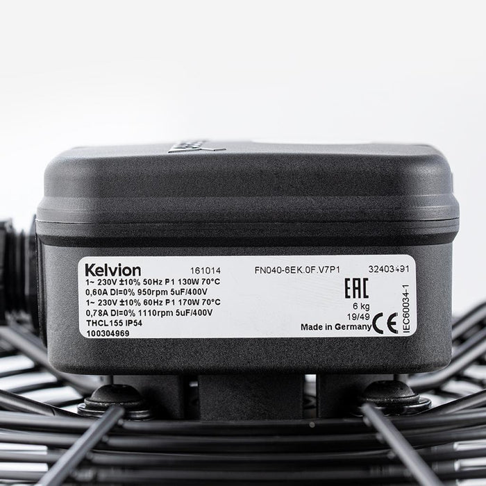 FN040-6EK.0F.V7P1  ZIEHL-ABEGG Axial Fan 0.13kW 230V 0.6A 950rpm