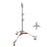 Neewer ST240SS Stainless Steel Light Stand with Casters (7.9')