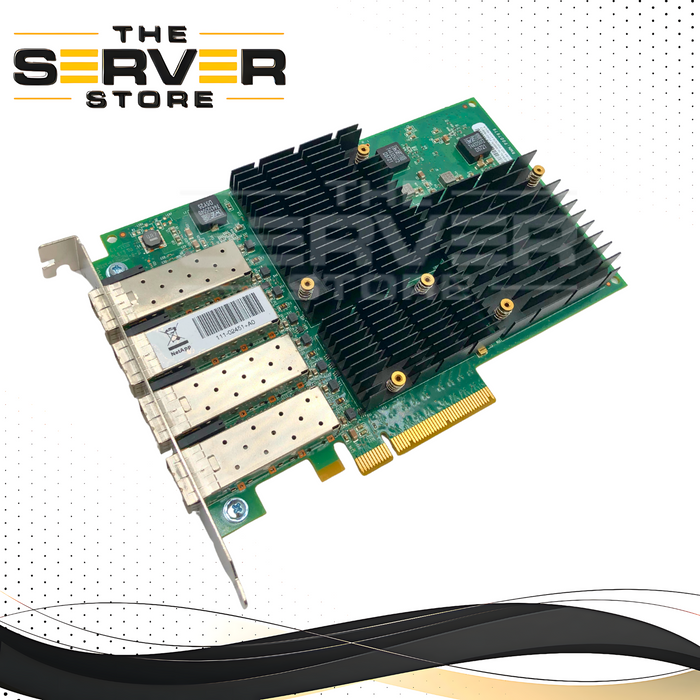 NetApp QLogic Quad-Port 16Gb Fibre Channel HBA w/ 4x 16G SFP+ 111-02451-A0