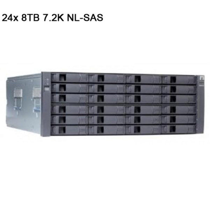 Netapp Ds4246 Disk Shelf With 24X 8Tb 7.2K Nl Sas 12Gbps (X318A-R6) | DS4246-07-8-24B-QS