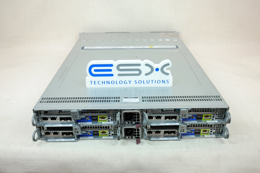 Netapp H410S 2U 24x 2.5” Chassis – 4x CTO Node Serverx 2x PSU