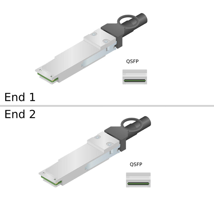 Netapp QSFP28 to QSFP28 100Gb 1M Data Cable (112-00573) | X66211B-1-N-C