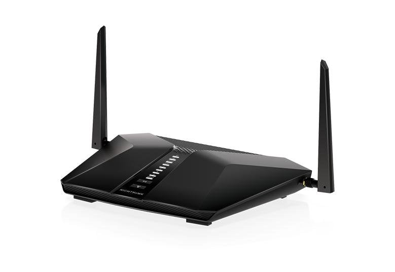 Netgear Nighthawk LAX20 4-Ports Ethernet Dual Band 802.11ax External Antennas Wireless Router - LAX20-100NAS