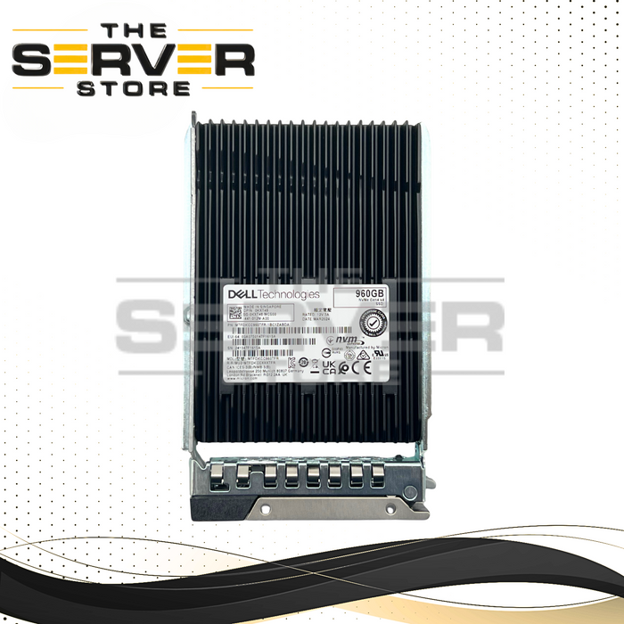(New Open Box) Dell 960GB NVMe U.3 PCIe 4.0 RI SFF 2.5 Micron 7450 PRO 0KXT48 KXT48