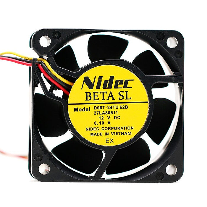Nidec 27LA80511 60x60x25mm 24V DC 0.1A Axial Cooling Fan