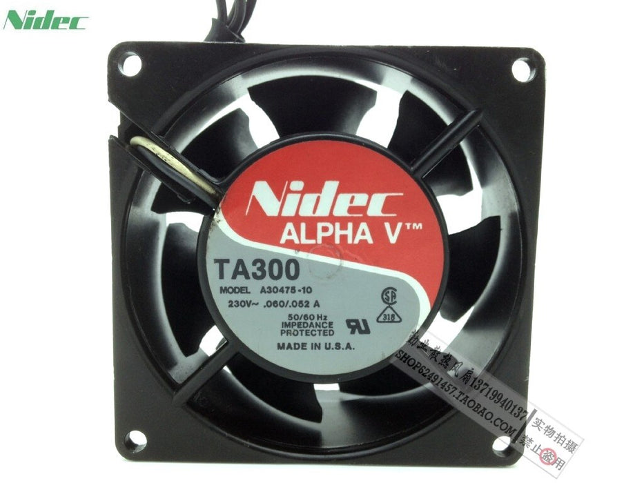 Nidec A30475-10 80x80x38mm 220V AC Axial Cooling Fan
