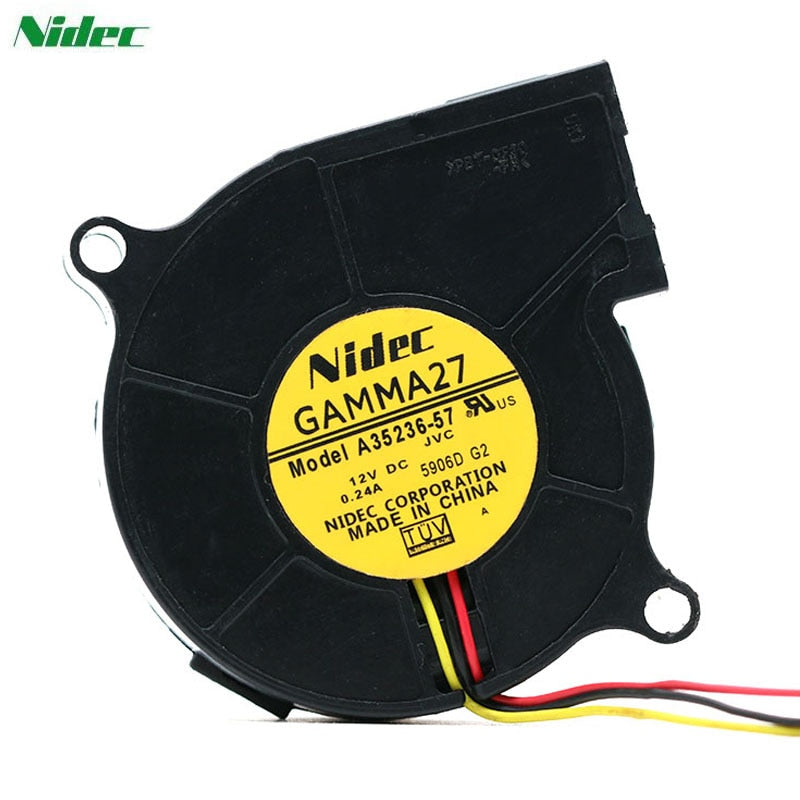 Nidec A35236-57 60x60x25mm 12V DC 0.24A Axial Cooling Fan