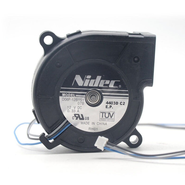 Nidec D06F-12B1S1 60mmclassmm 12V DC 0.33A Axial Cooling Fan