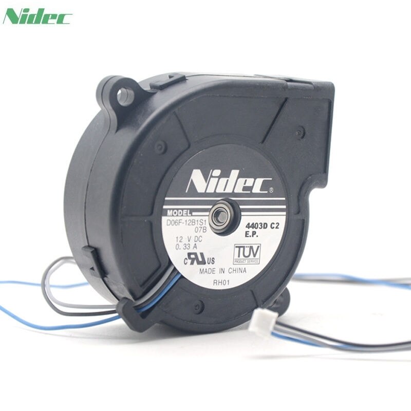 Nidec D06F-12B1S1 60mmclassmm 12V DC 0.33A Axial Cooling Fan