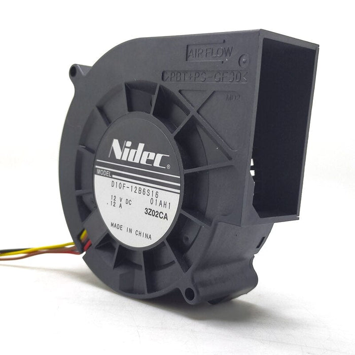 Nidec D10F-12B6S16 97x97x33mm 12V DC 0.12A Centrifugal Blower Fan