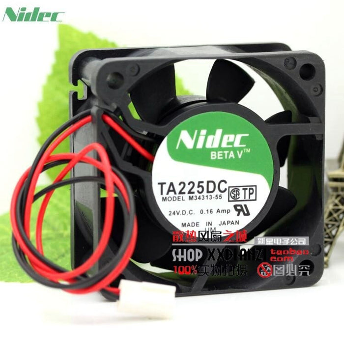 Nidec TA225DC 34x34x31mm 24V DC 0.16A Axial Cooling Fan