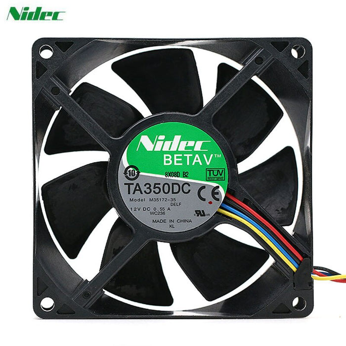 Nidec TA350DC 35x35x17mm 12V DC 0.55A Axial Cooling Fan