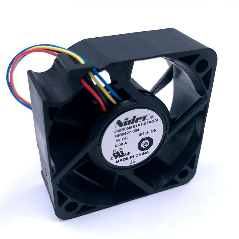 Nidec U40R05MS1A7-57A07A 40x40x15mm 5V DC 1A Axial Cooling Fan