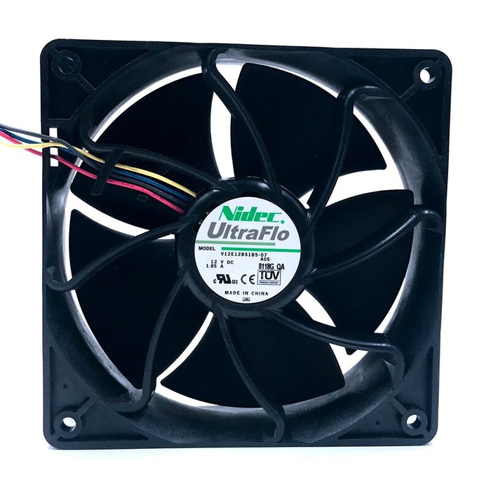Nidec V12E12BS1B5-07 12V DC 120x120x38mm Brushless Cooling Fan