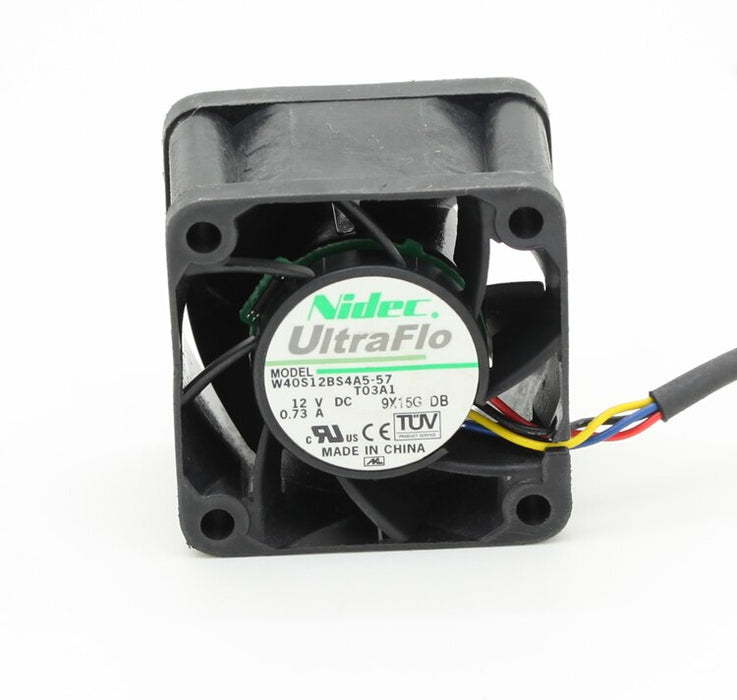 Nidec W40S12BS4A5-57 40x40x28mm 12V DC 4A Axial Cooling Fan