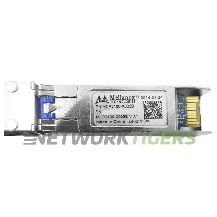 Nvidia Mellanox MCP2100-X003B 3m 10GB SFP+ Direct Attach Copper Cable
