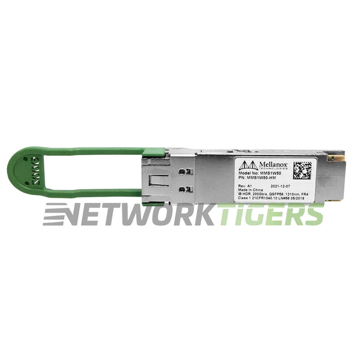 Nvidia Mellanox MMS1W50-HM 200GB 1310nm 2km Duplex LC SMF QSFP56 Transceiver