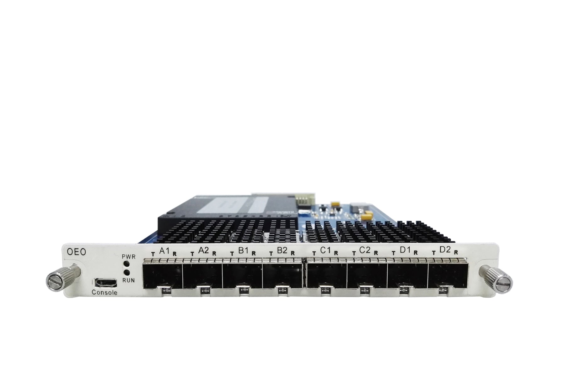 OTN5000-10GOEO, 4 Channels WDM Transponder (Converter), 8 SFP/SFP+ Slots