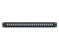 FHU 1U 19'' Fiber Adapter Panel, 48 Fibers OM4 MultiMode, 24x LC UPC Duplex (Aqua) Adapter, Ceramic Sleeve