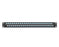 FHU 1U 19'' Fiber Adapter Panel, 96 Fibers OM4 MultiMode, 48x LC UPC Duplex (Aqua) Adapter, Ceramic Sleeve