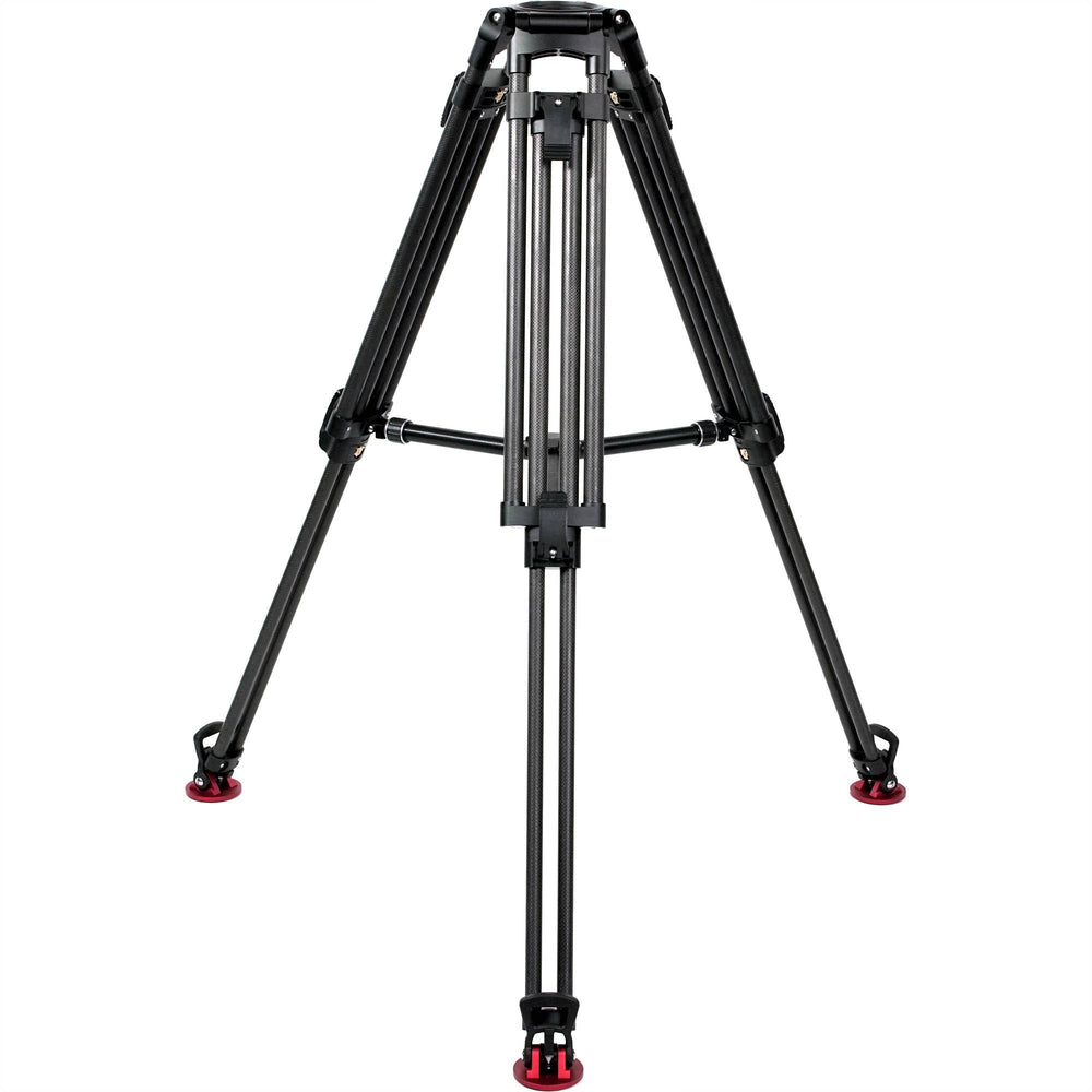 OZEN 100CF2HD 100mm 2-Stage Heavy-Duty Tripod