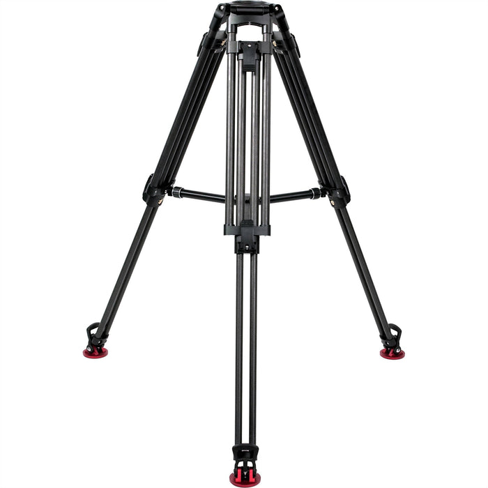 OZEN 100CF2HD 100mm 2-Stage Heavy-Duty Tripod