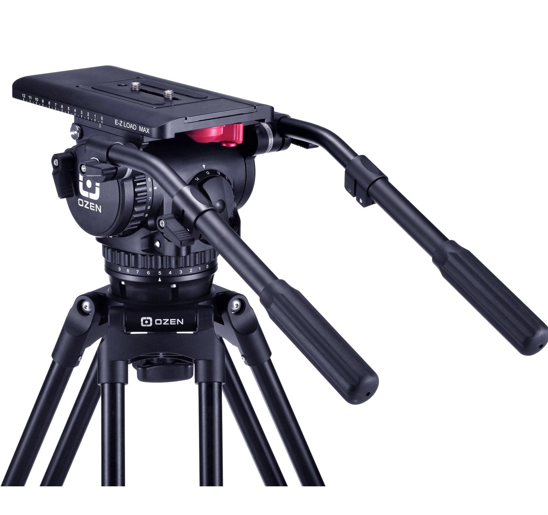 OZEN 18AL1HDM 100mm AGILE 18M E-Z LOAD MAX Tripod System