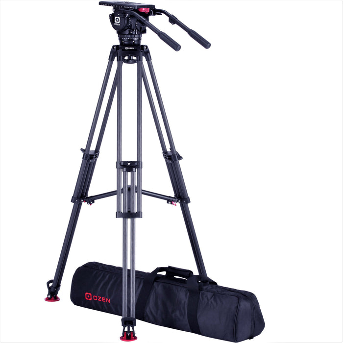 OZEN 18CF1HDM 100mm AGILE 18M E-Z LOAD MAX Tripod System