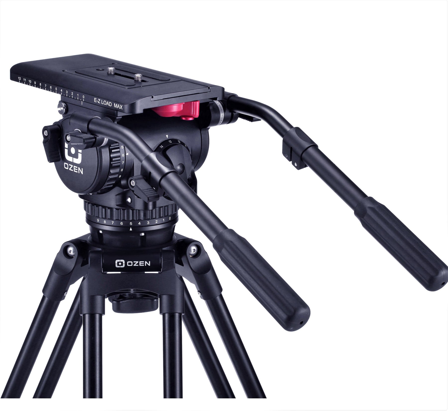 OZEN 18CF2HDM 100mm AGILE 18M E-Z LOAD MAX Tripod System