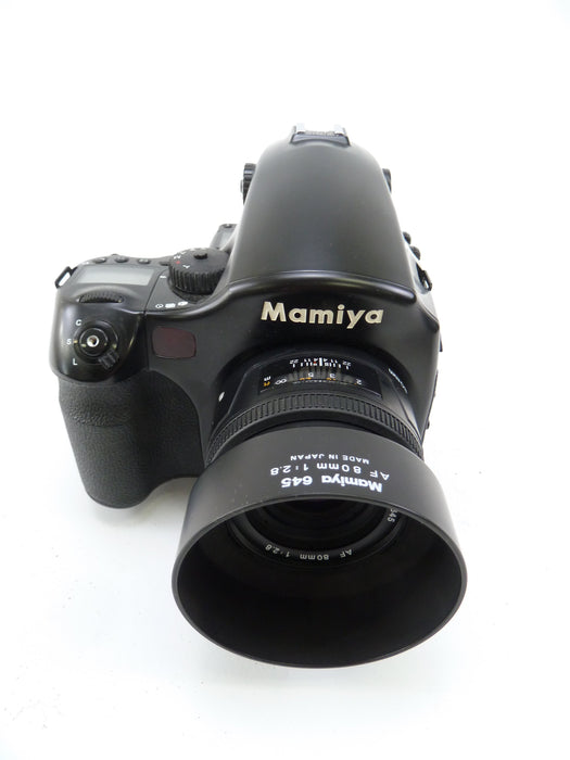 Mamiya 645 AFD Outfit with 80MM F2.8 Lens and 120/220 Film Back