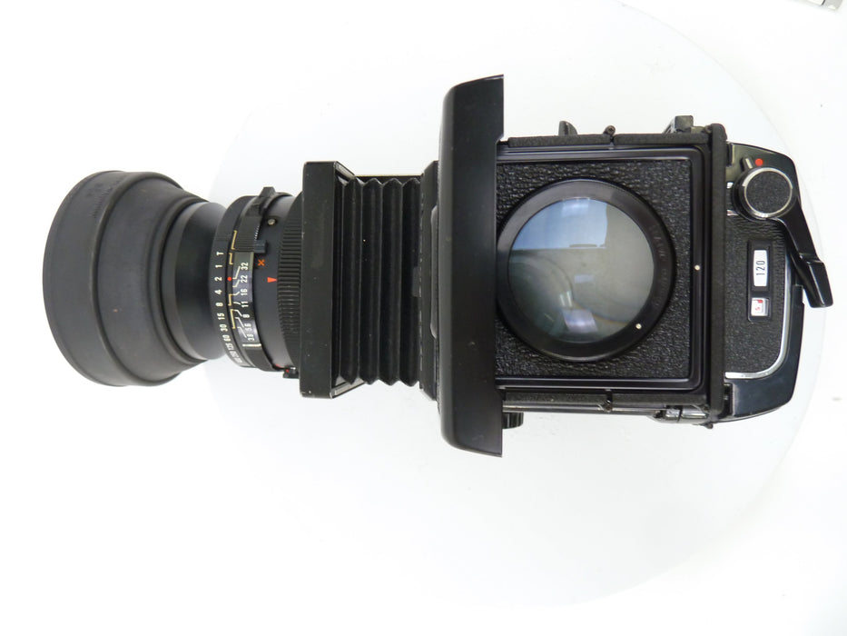 Mamiya RB67 Pro S Camera Outfit with 90MM F3.8 Lens, Pro S 120 Film Back, and WLF