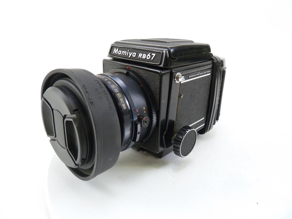 Mamiya RB67 Camera Outfit with 90MM F3.8 Lens, Pro 120 Back, and WLF