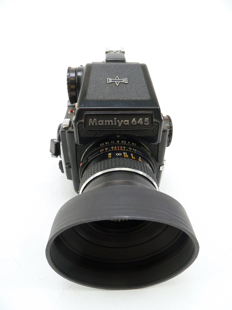 Mamiya M645 1000S Outfit with 80MM F2.8 C Lens and PD Meter Prism Finder