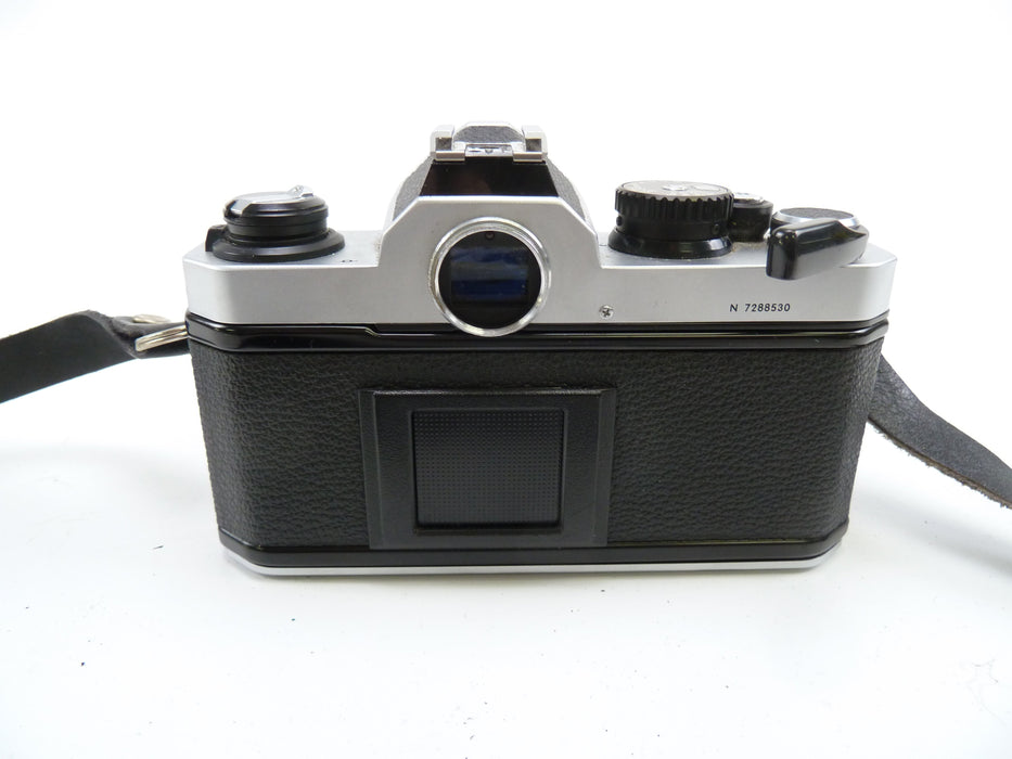 Nikon FM2 Chrome Body with 50MM F1.8 E Lens