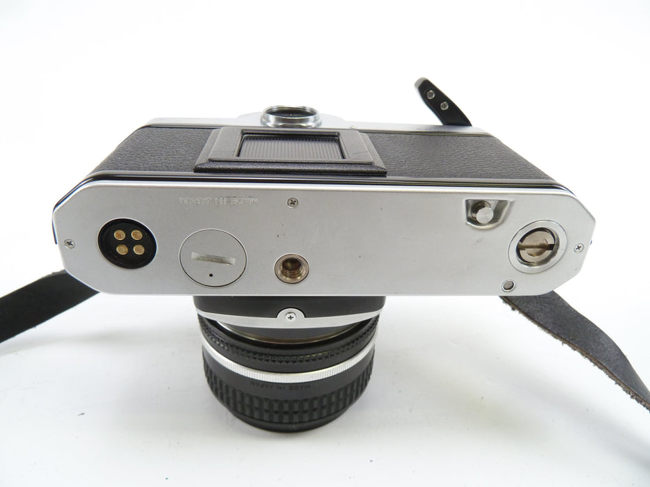 Nikon FM2 Chrome Body with 50MM F1.8 E Lens