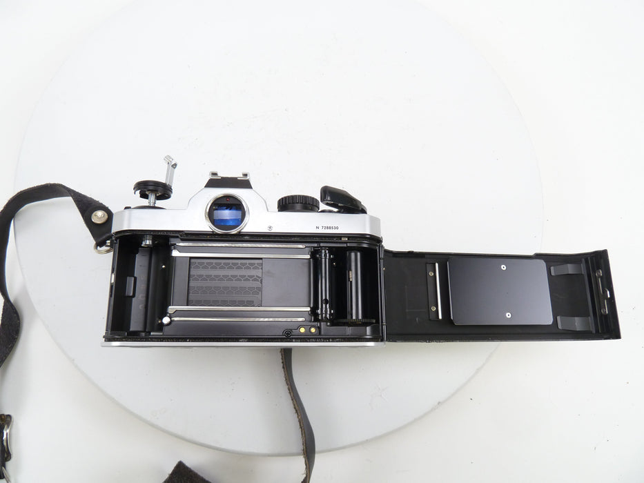 Nikon FM2 Chrome Body with 50MM F1.8 E Lens