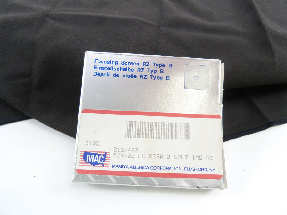Mamiya RZ67 Type B Split Image Focusing Screen 212-423