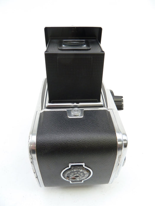 Hasselblad 500C Camera Outfit with 80MM F2.8, 120 Film Back, and WLF
