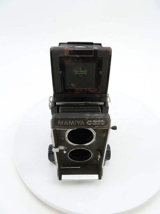 Mamiya C330F Camera Outfit with Waist Level Finder being sold AS IS