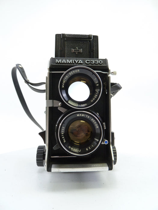 Mamiya C330 Camera Outfit with 80MM F2.8 Blue Dot Lens